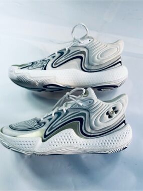 Under Armour Spawn Unisex 6 Mid Basketball Shoes #3027647-101 M 13 / W 14.5